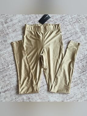 Fashion Nova Curves For Days Leggings — Tan